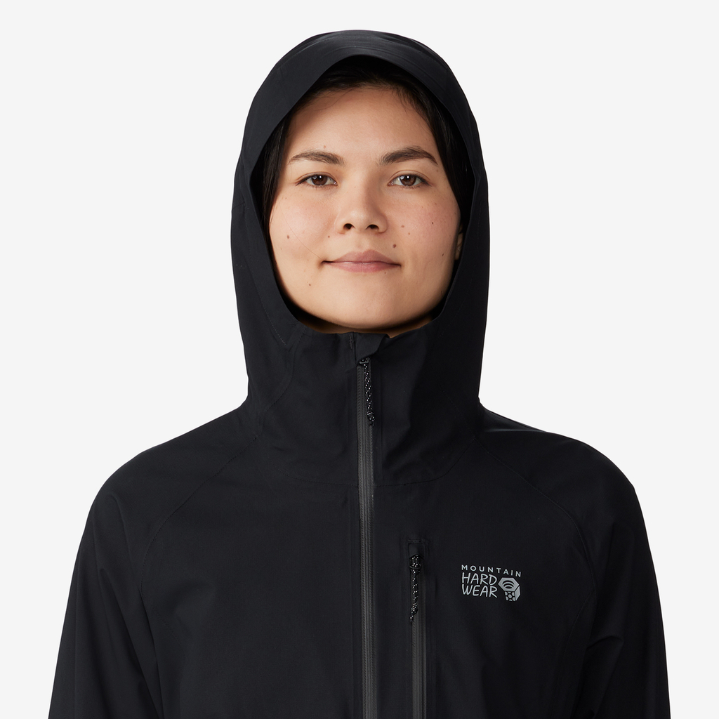 Mountain Hardwear W Stretch Ozonic™ Jacket in SCHWARZ