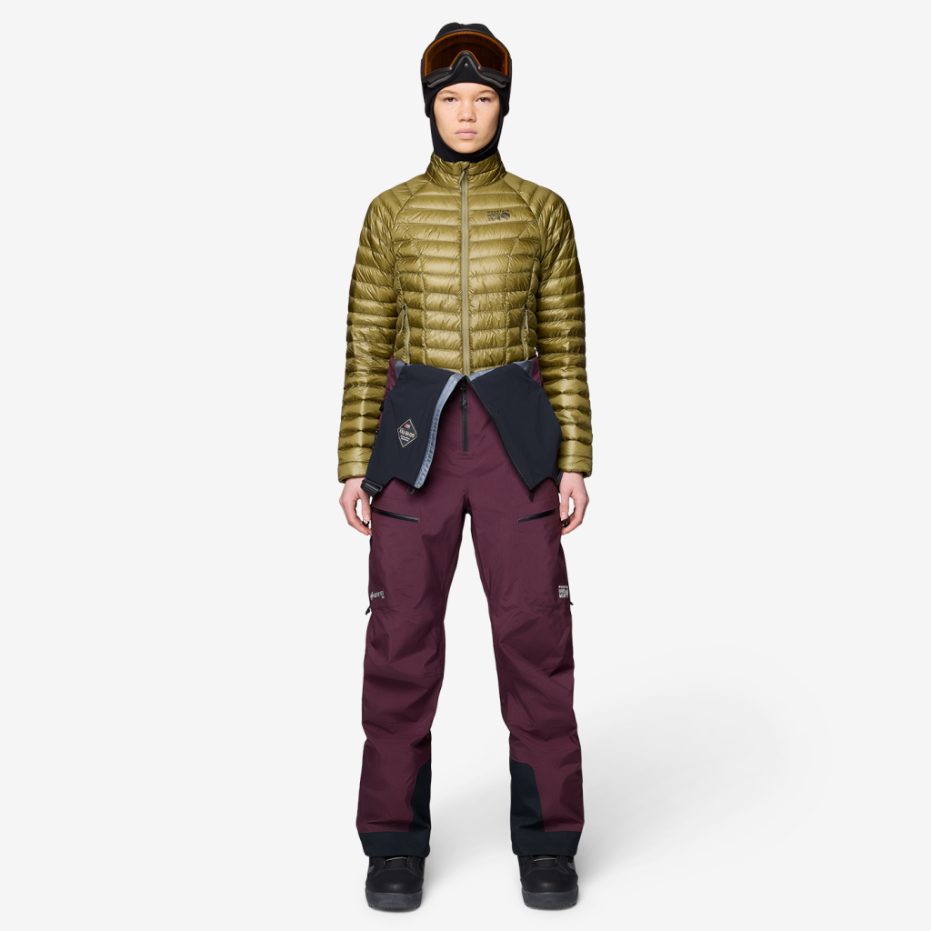 Mountain Hardwear W Mythogen™ GORE-TEX® Pro Bib in SCHWARZ