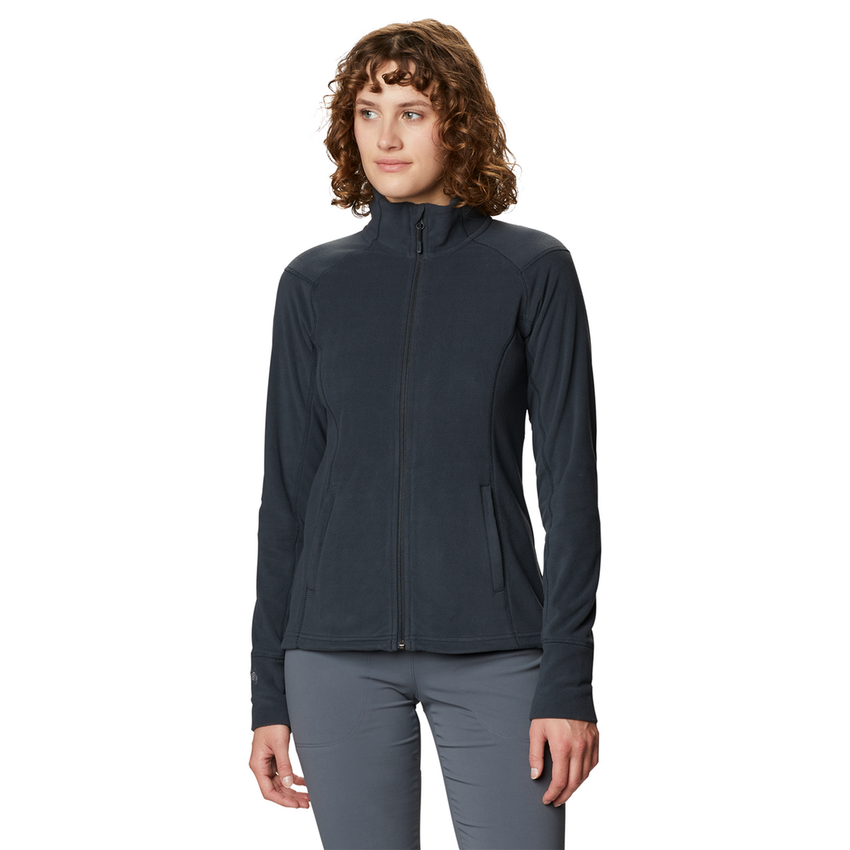 Mountain Hardwear W Microchill 2.0 Fleecejacke für Damen in SCHWARZ