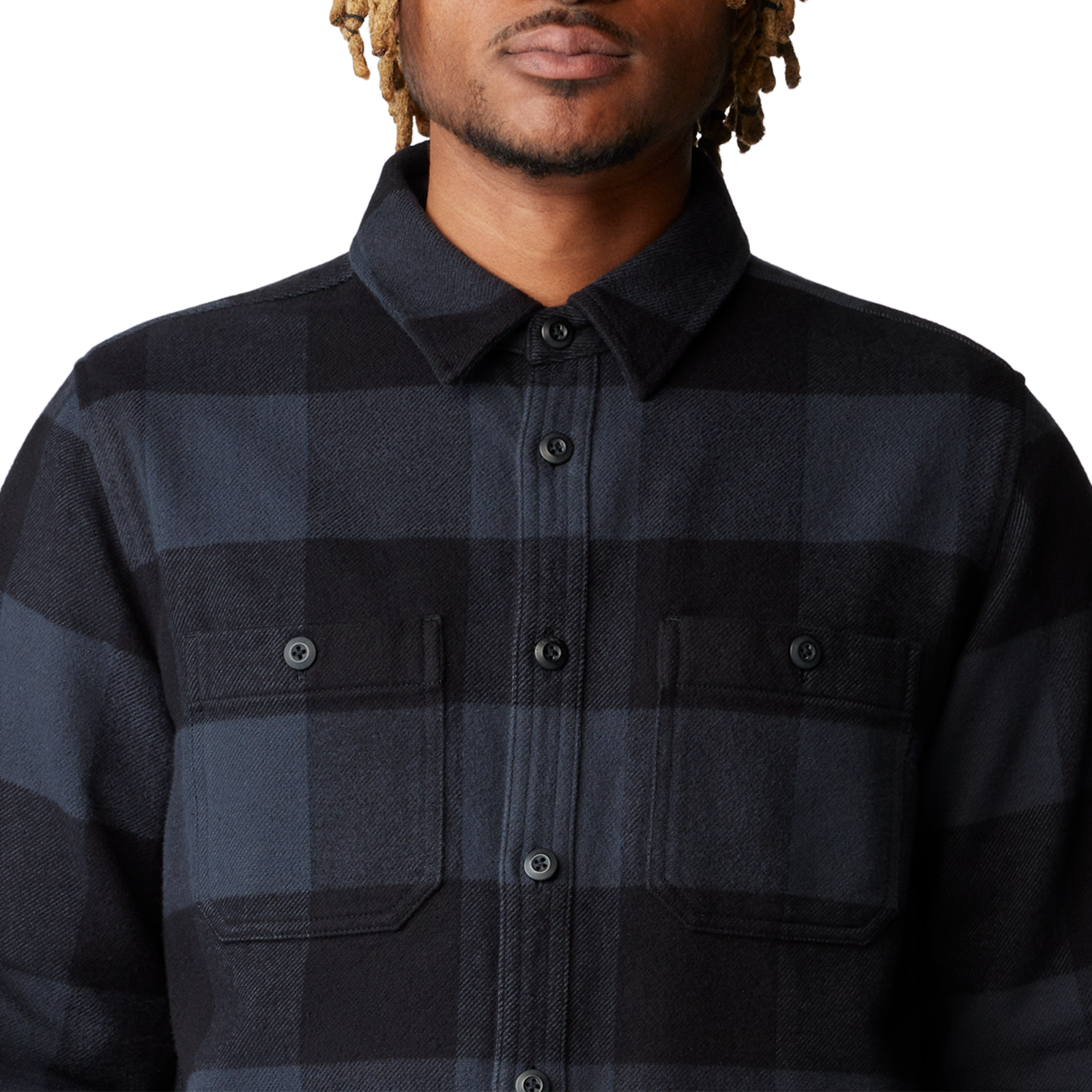 Mountain Hardwear M Plusher™ Long Sleeve Shirt in SCHWARZ