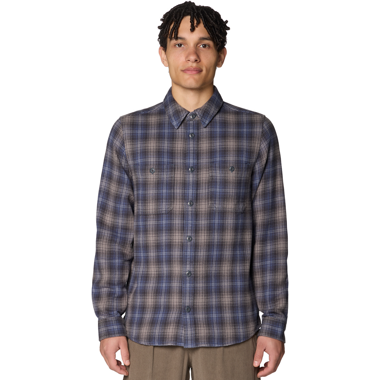 Mountain Hardwear M Plusher™ Long Sleeve Shirt in BLAU