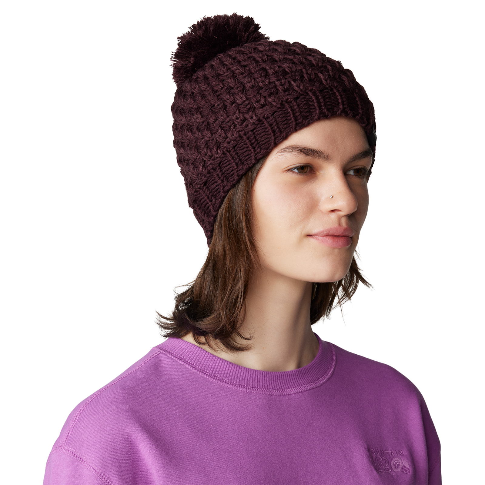 Mountain Hardwear W Snow Capped Beanie in BRAUN