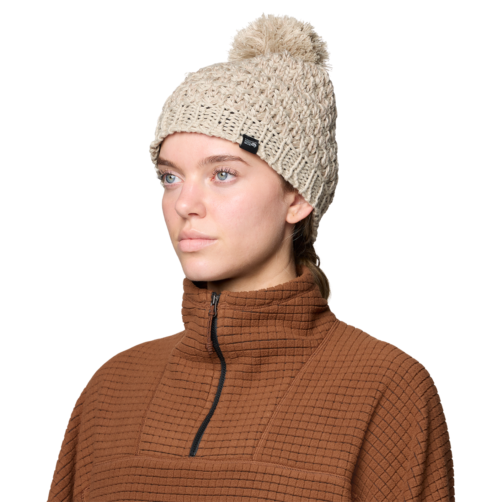 Mountain Hardwear W Snow Capped Beanie in BEIGE