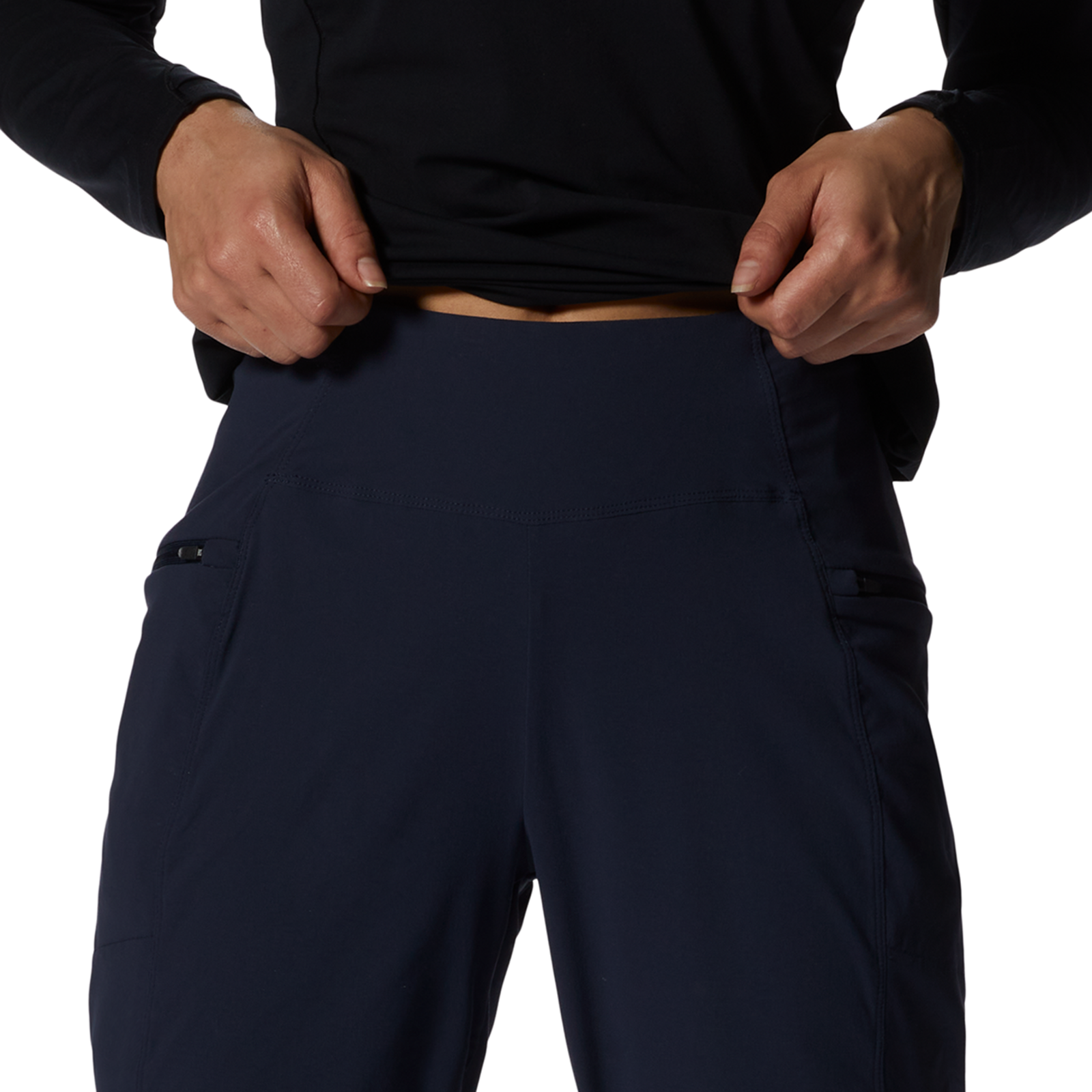 Mountain Hardwear W Dynama High Rise Trekkinghose für Damen in SCHWARZ