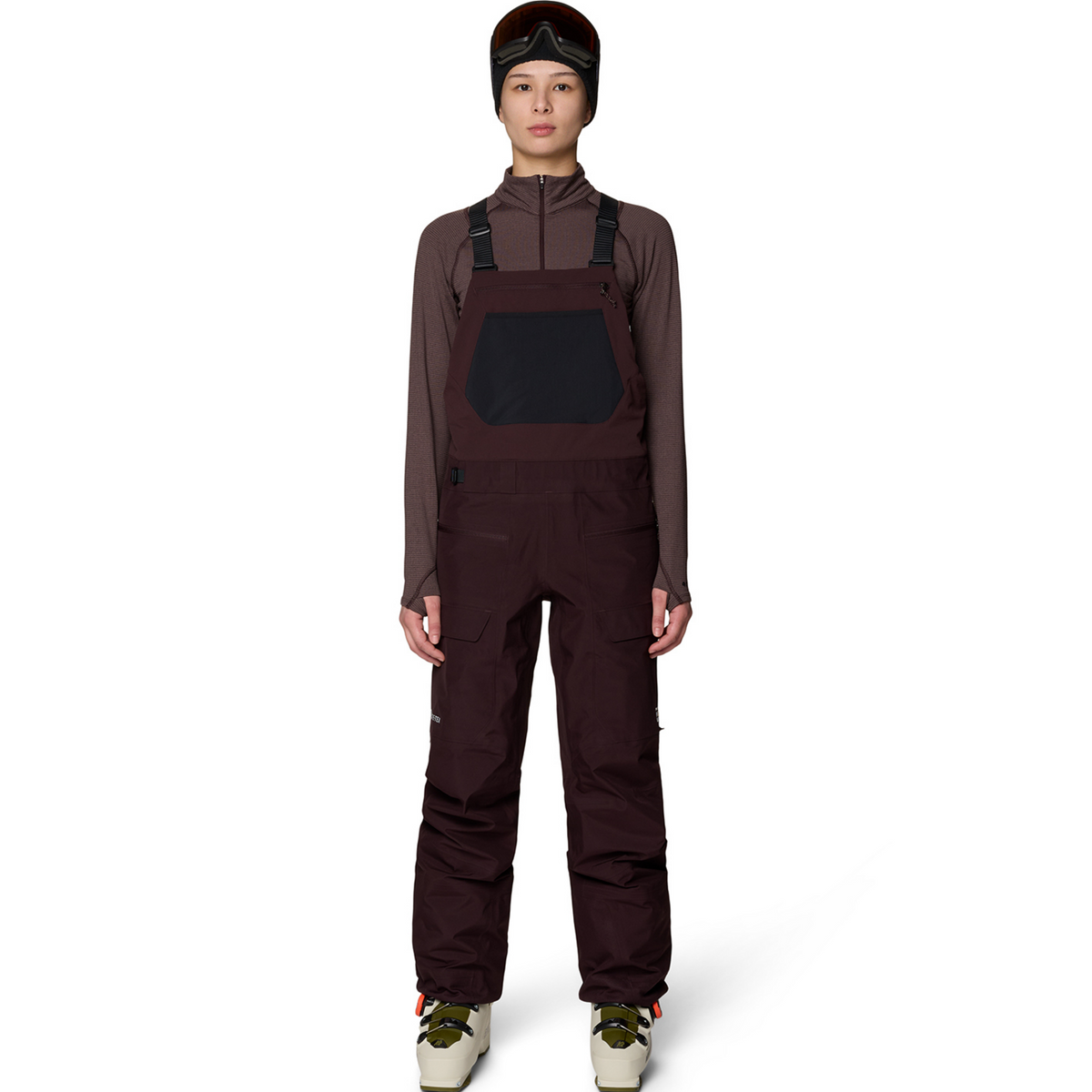 Mountain Hardwear W Boundary Ridge™ GORE-TEX Bib in BRAUN