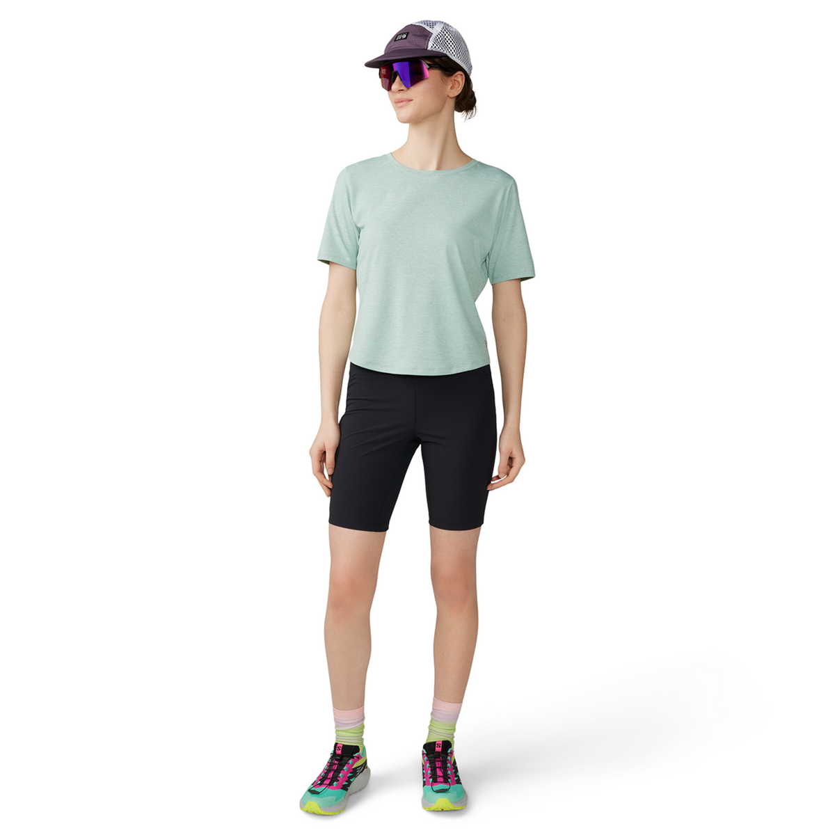 Mountain Hardwear W Chockstone™ Trail Short Tight in SCHWARZ