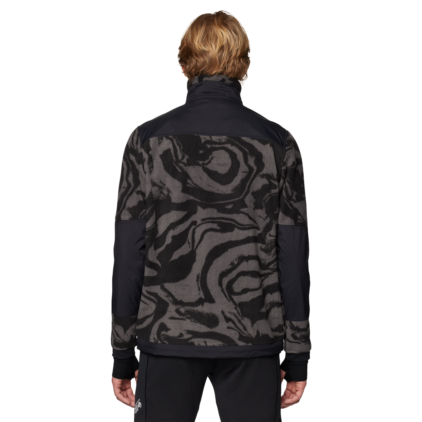 Mountain Hardwear M First Tracks™ Fleece Full Zip Jacket in SCHWARZ