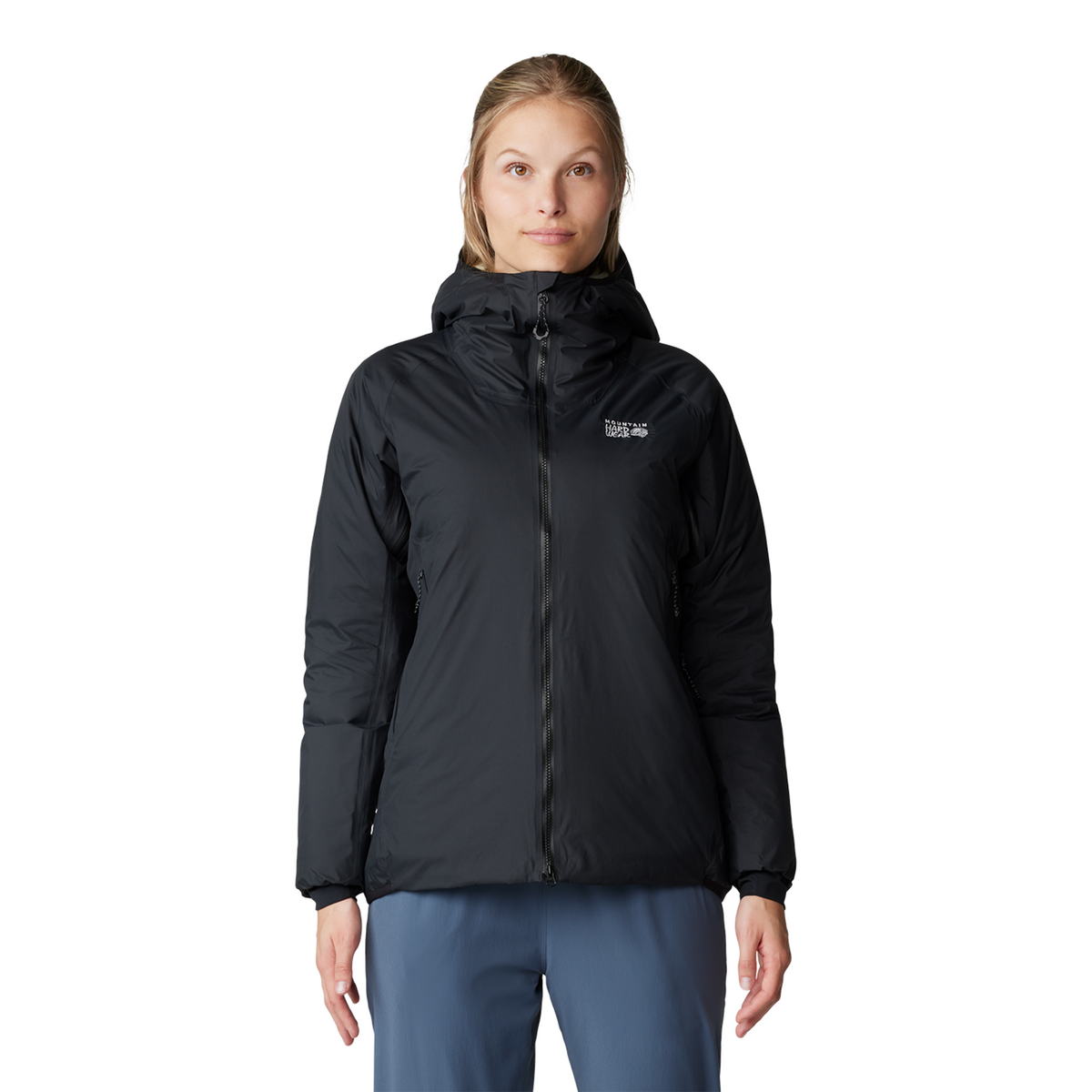Mountain Hardwear W Storm Whisperer™ Insulated Jacket in SCHWARZ