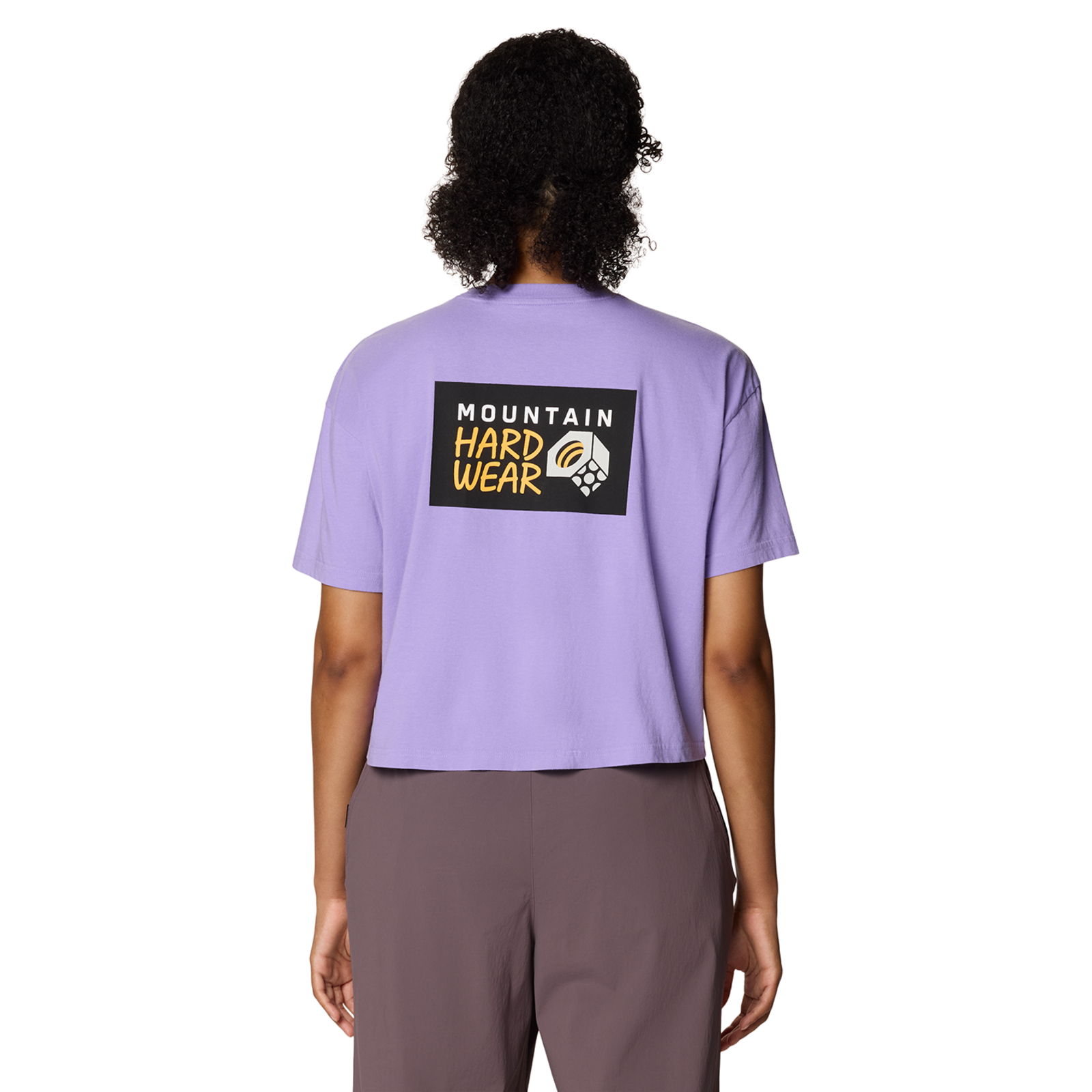 Mountain Hardwear W MHW™ Logo Boxy Crop Short Sleeve in