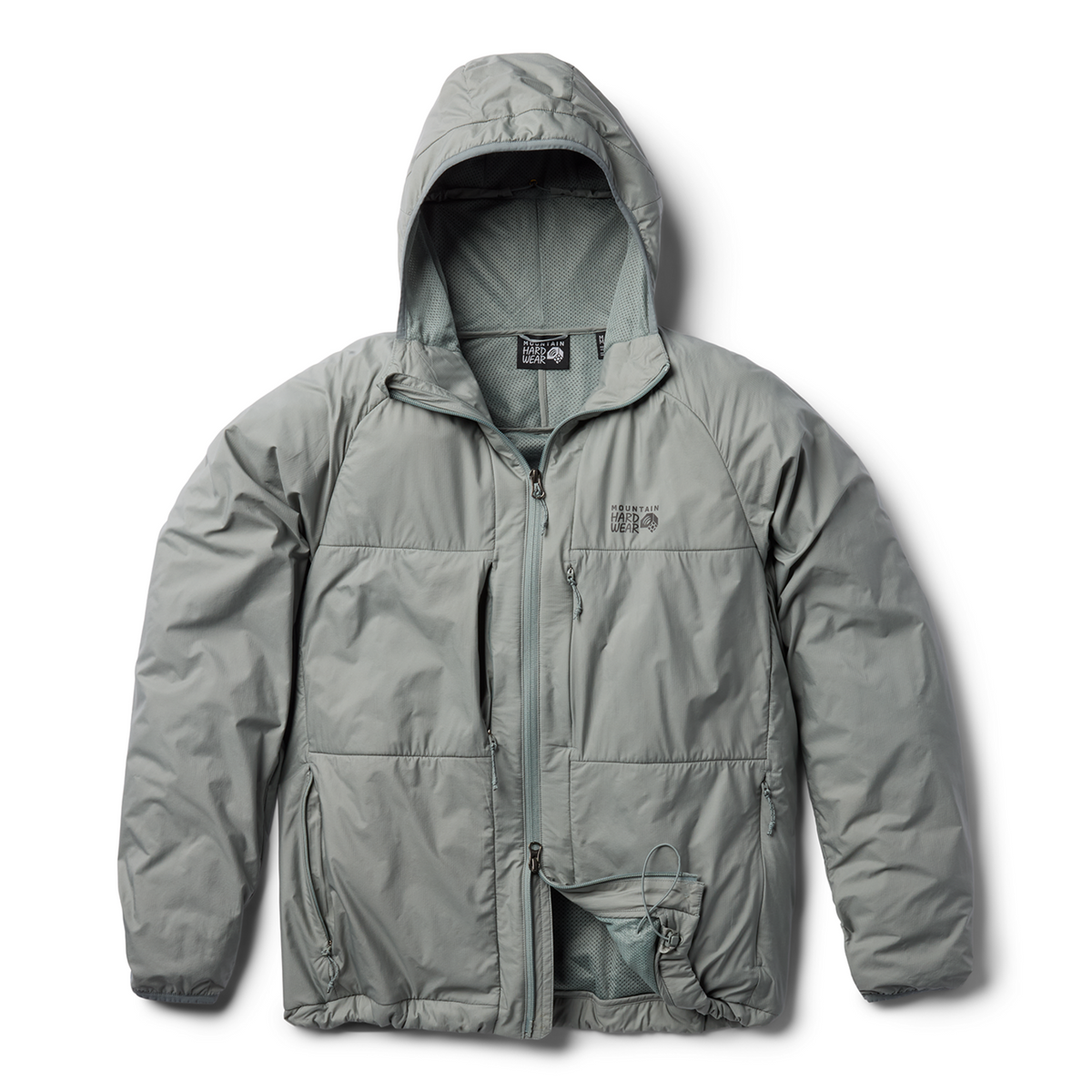 Mountain Hardwear M Kor AirShell™ Warm Hoody in GRAU