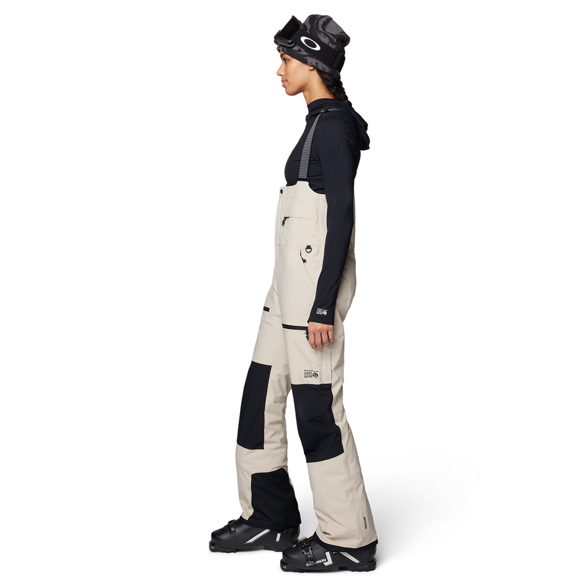 Mountain Hardwear W Powder Maven™ Bib in BEIGE
