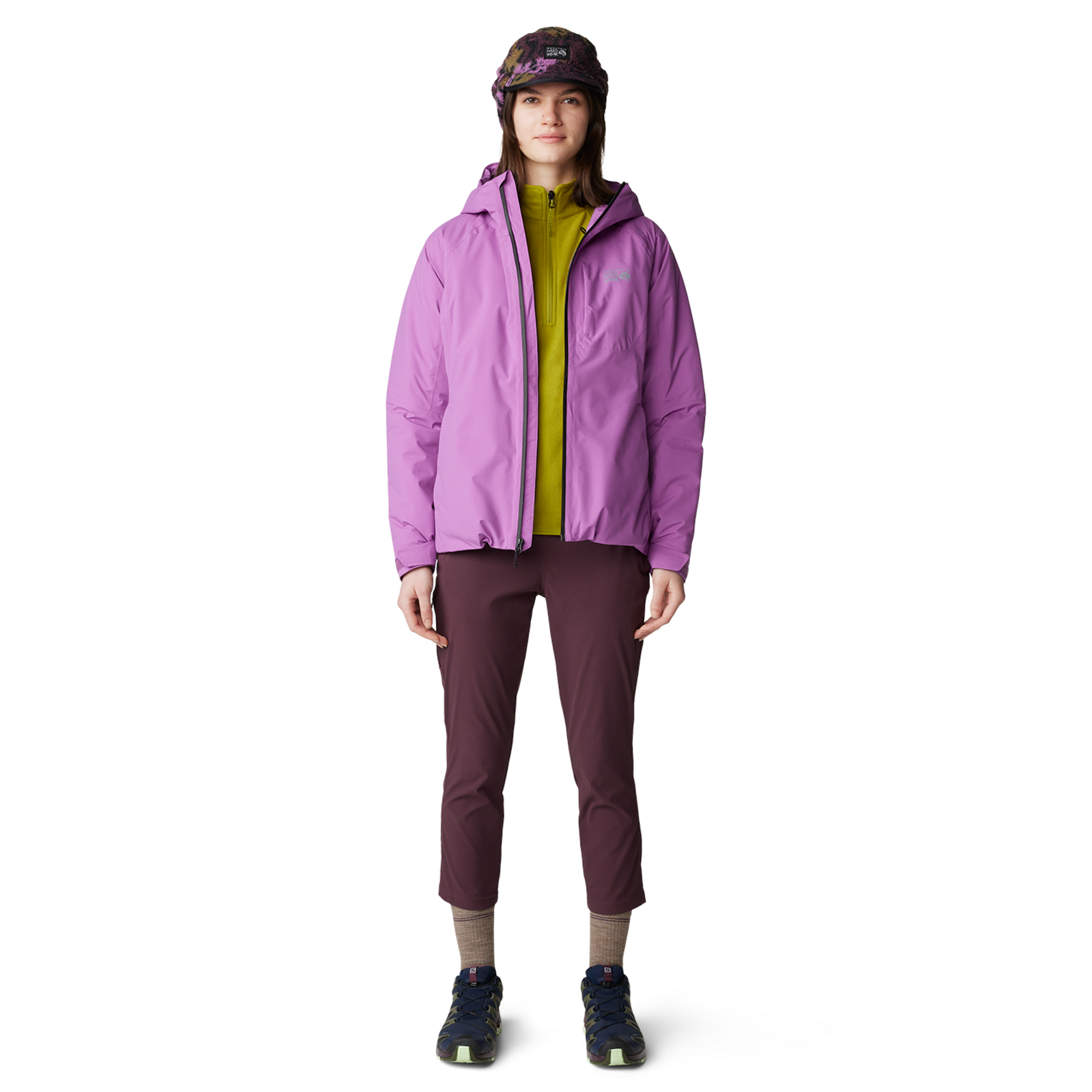 Mountain Hardwear W Dynama™ Crop in VIOLETT