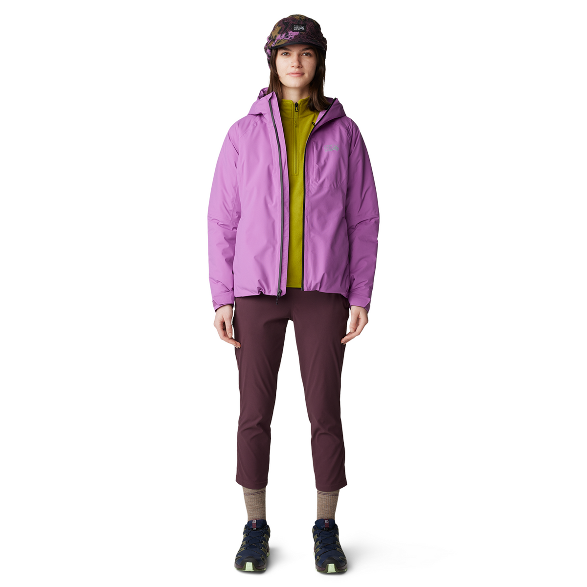 Mountain Hardwear W Dynama™ Crop in VIOLETT