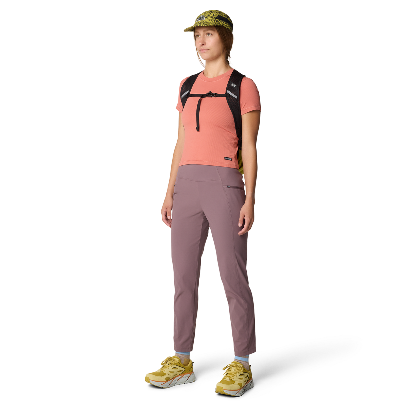 Mountain Hardwear W Dynama™ High Rise Ankle Pant in VIOLETT