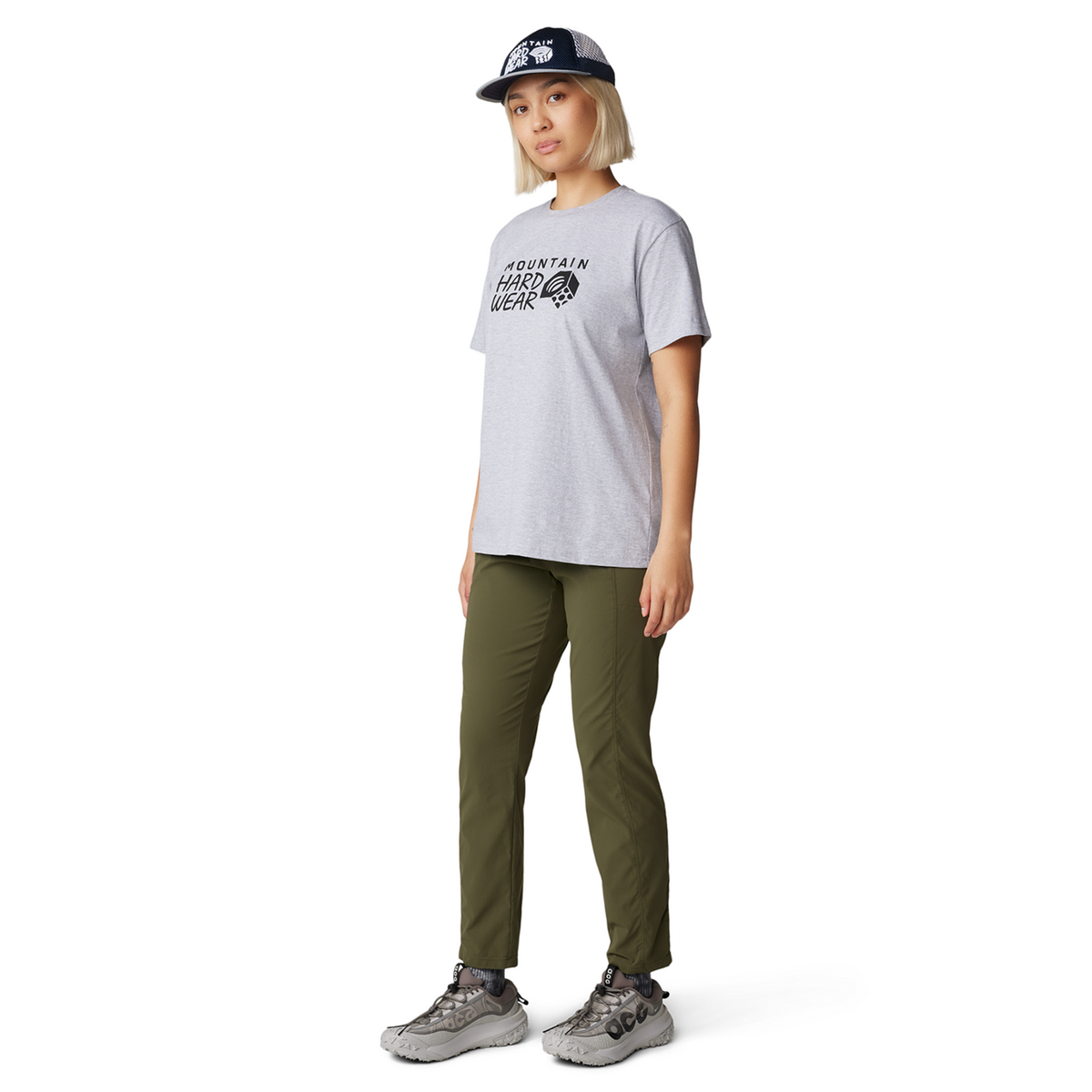 Mountain Hardwear W Dynama™ High Rise Ankle Pant in GRÜN