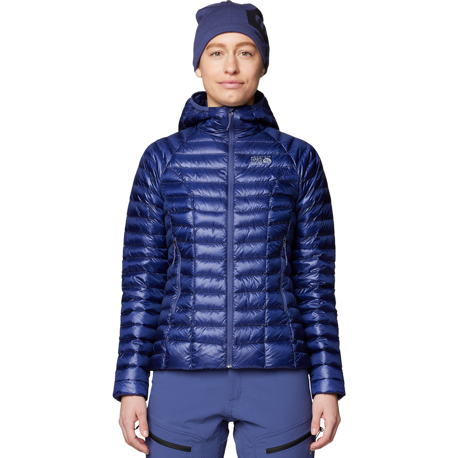 Mountain Hardwear W Ghost Whisperer™ Hoody in BLAU