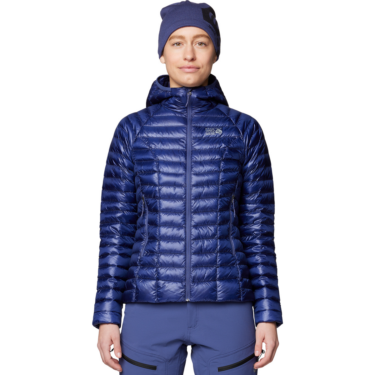 Mountain Hardwear W Ghost Whisperer™ Hoody in BLAU