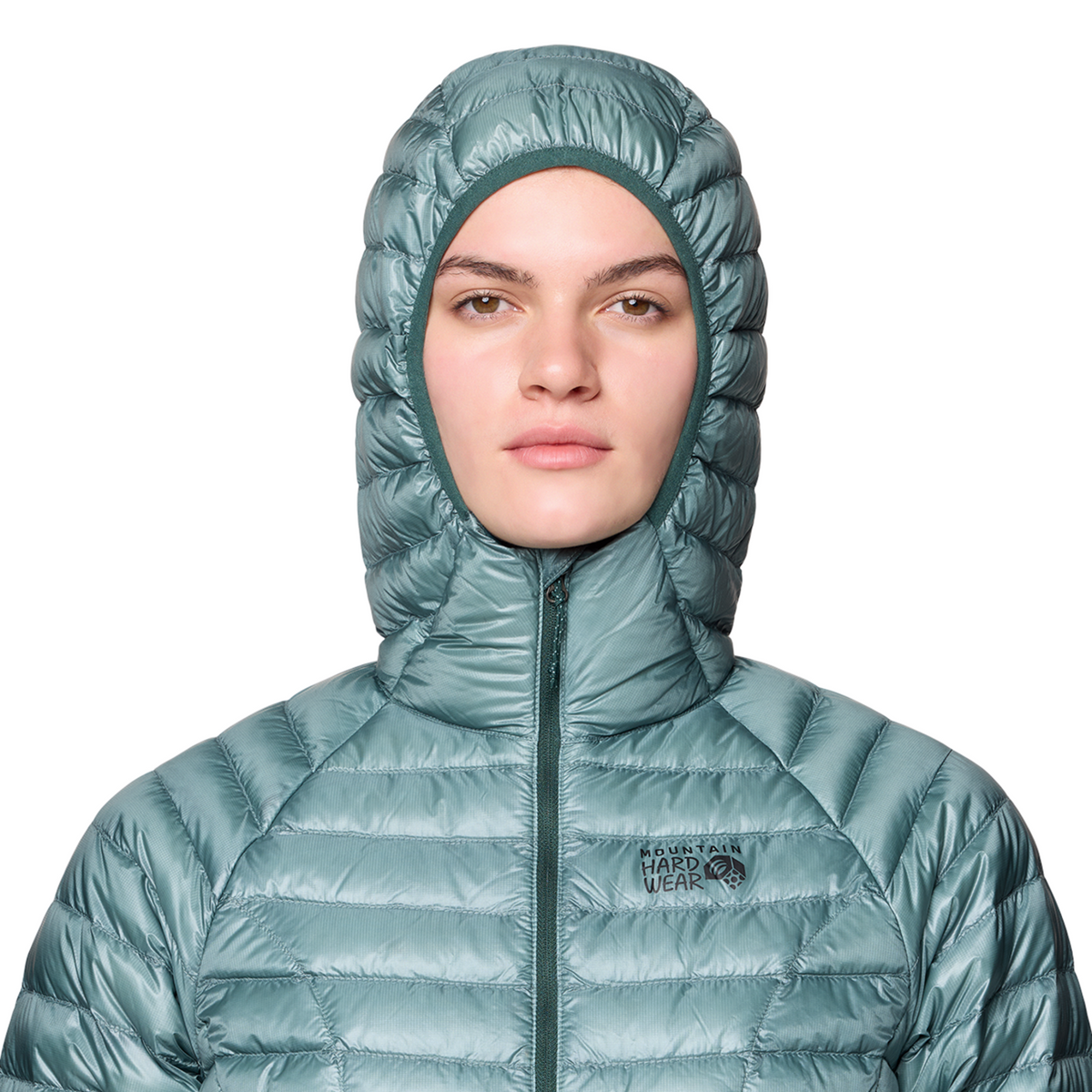 Mountain Hardwear W Ghost Whisperer™ Hoody in GRÜN