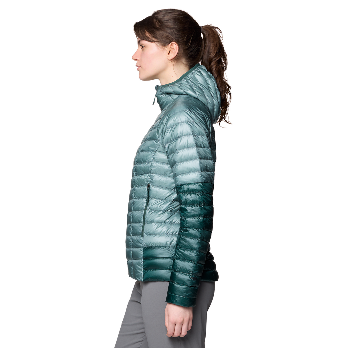 Mountain Hardwear W Ghost Whisperer™ Hoody in GRÜN