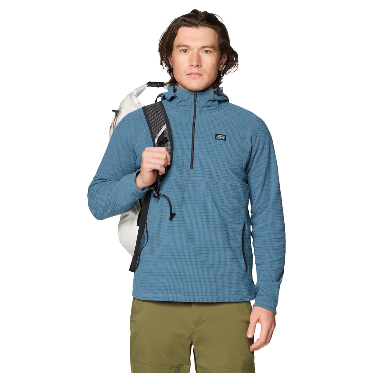 Mountain Hardwear M Summit Grid™ Hoody in BLAU