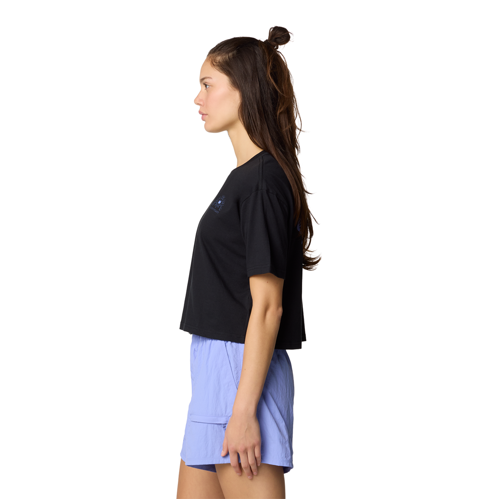 Mountain Hardwear W Seek Floral Boxy Crop Short Sleeve in