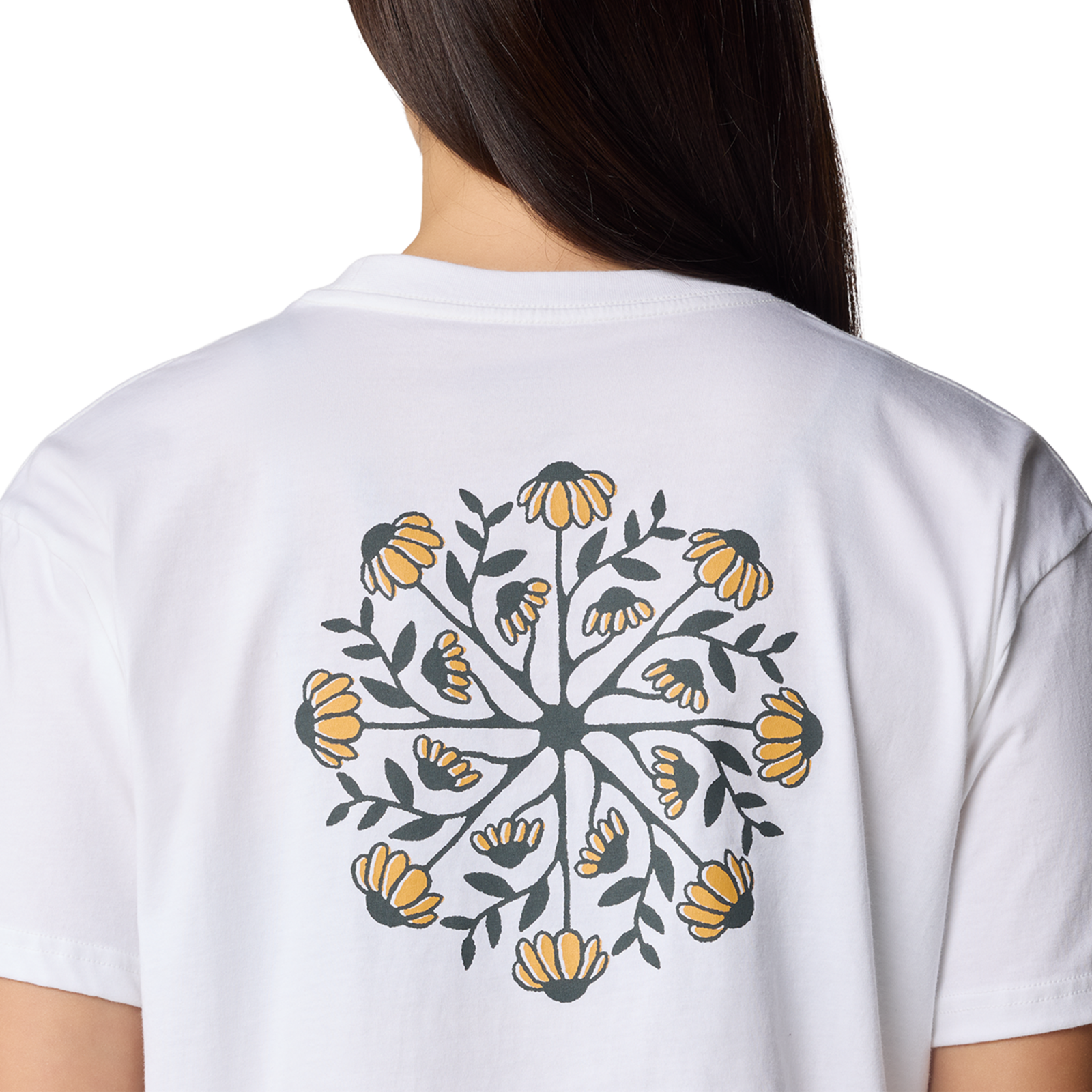 Mountain Hardwear W Seek Floral Boxy Crop Short Sleeve in
