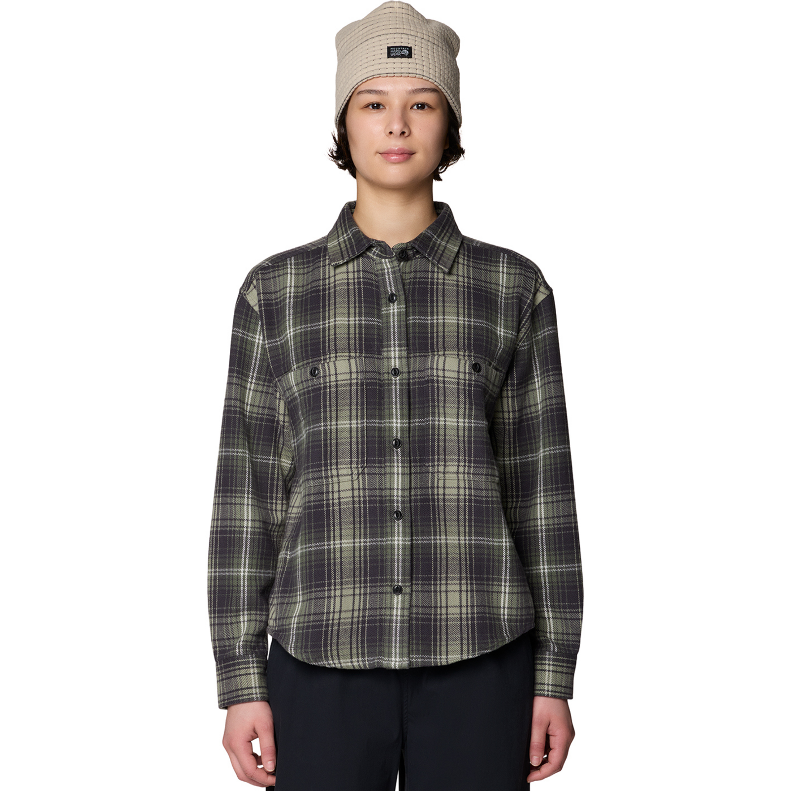 Mountain Hardwear W Plusher™ Relaxed Long Sleeve Flannel in