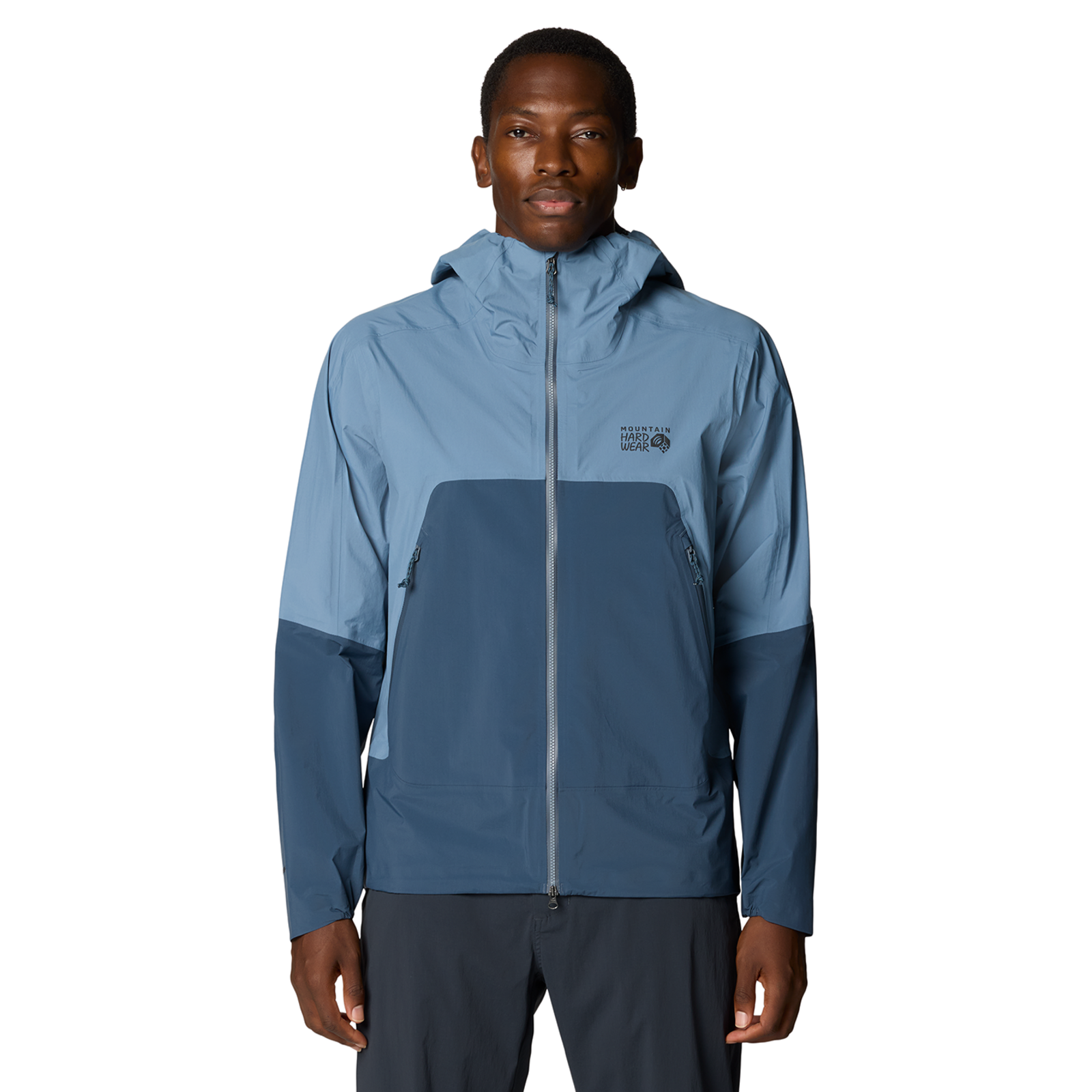 M Cloud Cipher™ Hooded Jacket moon blue, adriatic blue 430