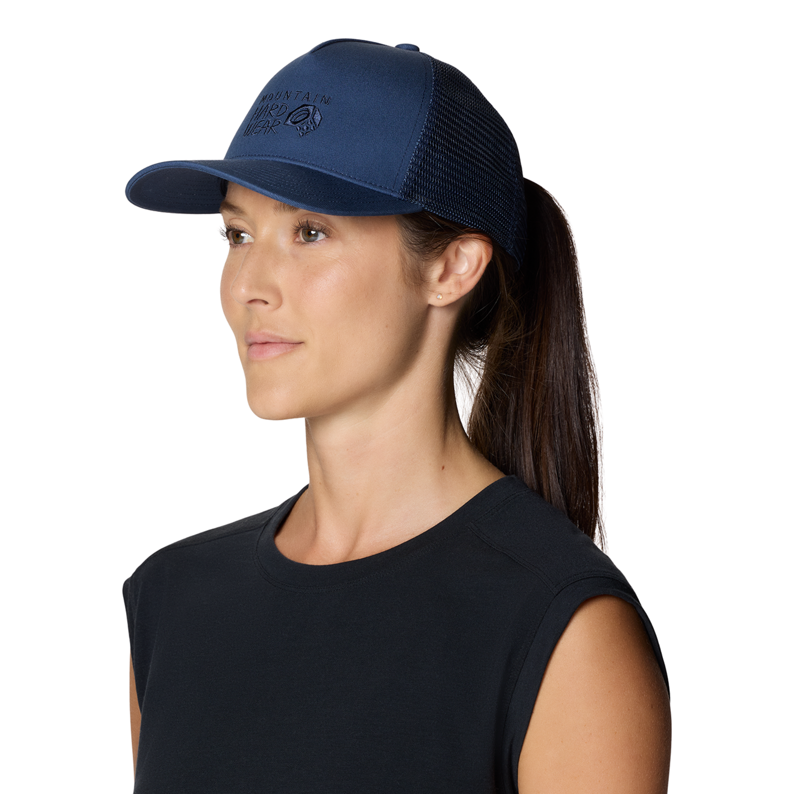 Mountain Hardwear MHW Logo Trucker S26 in BLAU