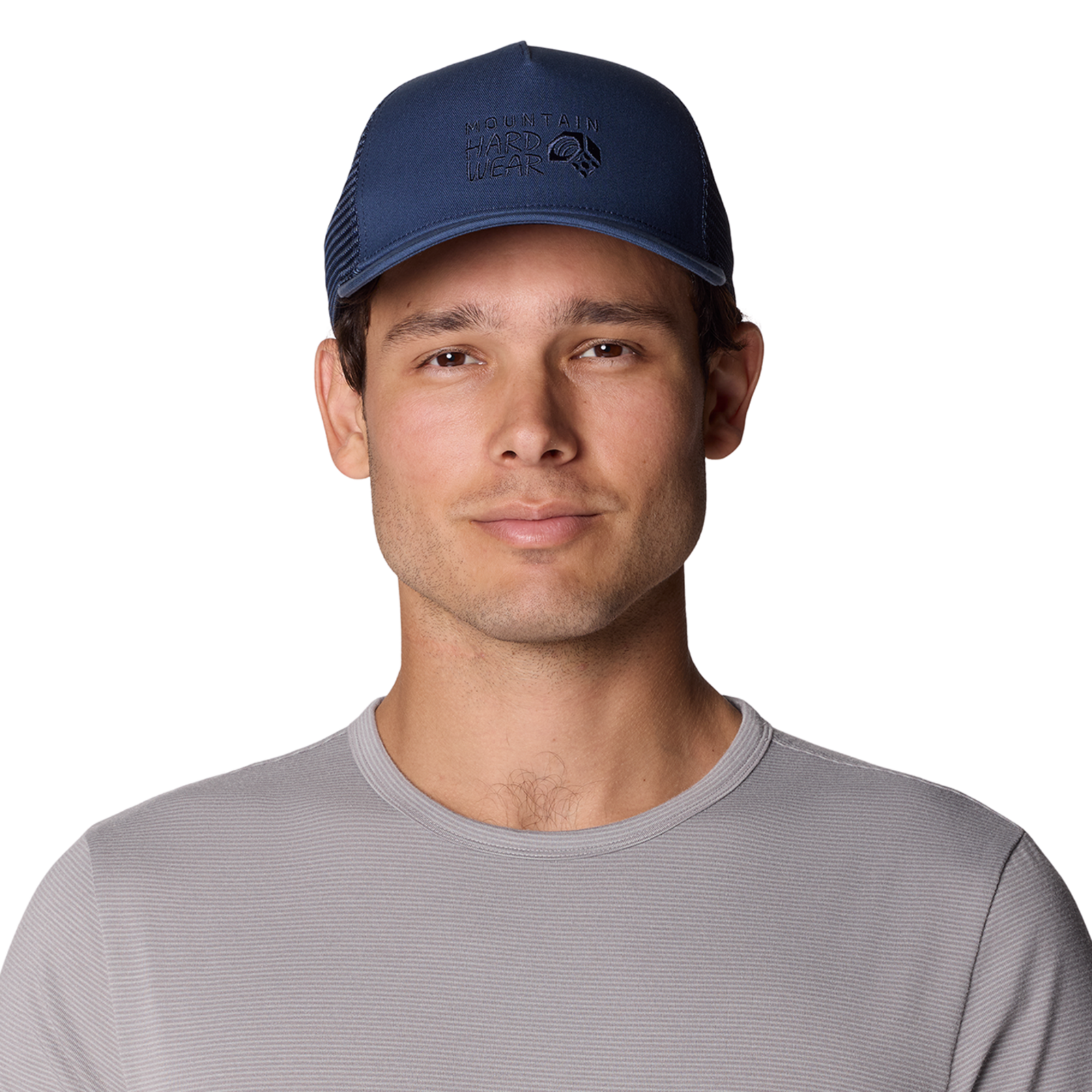 Mountain Hardwear MHW Logo Trucker S26 in BLAU