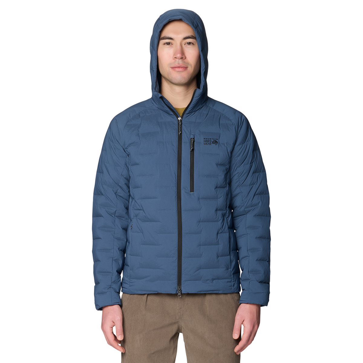 Mountain Hardwear M Stretchdown™ Hooded Jacket in BLAU
