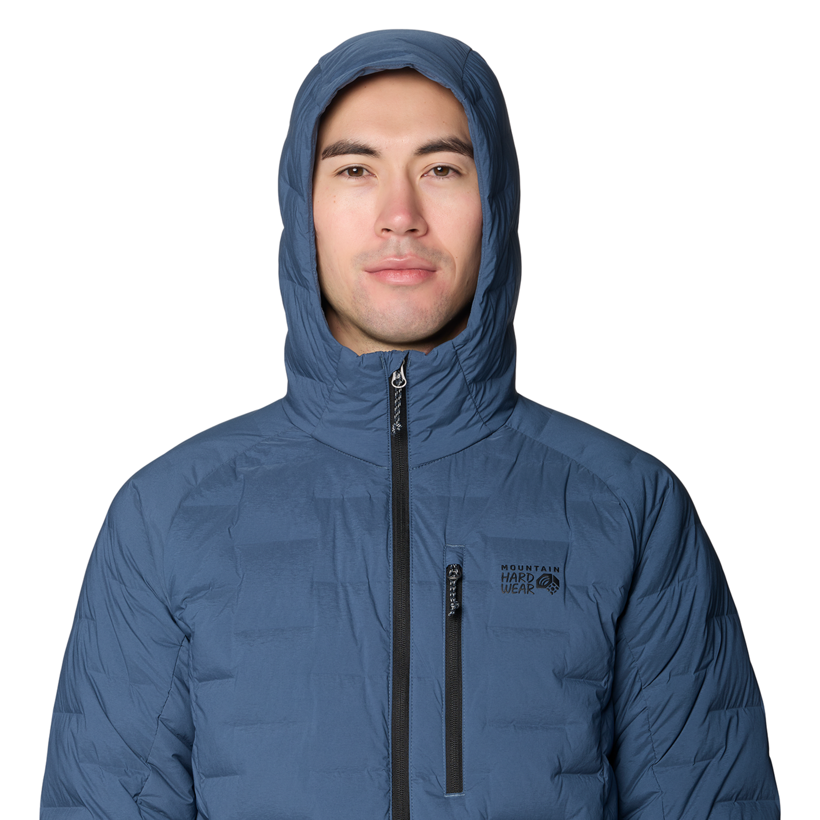 Mountain Hardwear M Stretchdown™ Hooded Jacket in BLAU