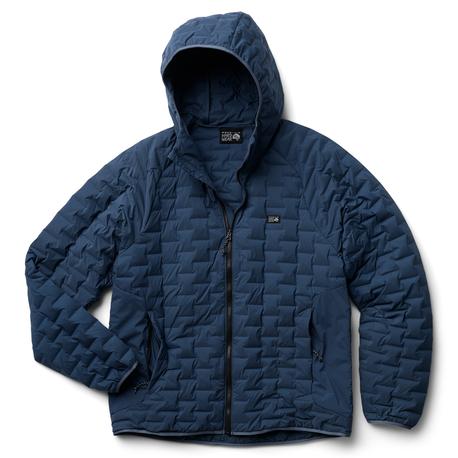 Mountain Hardwear M Stretchdown™ Light Hooded Jacket in BLAU