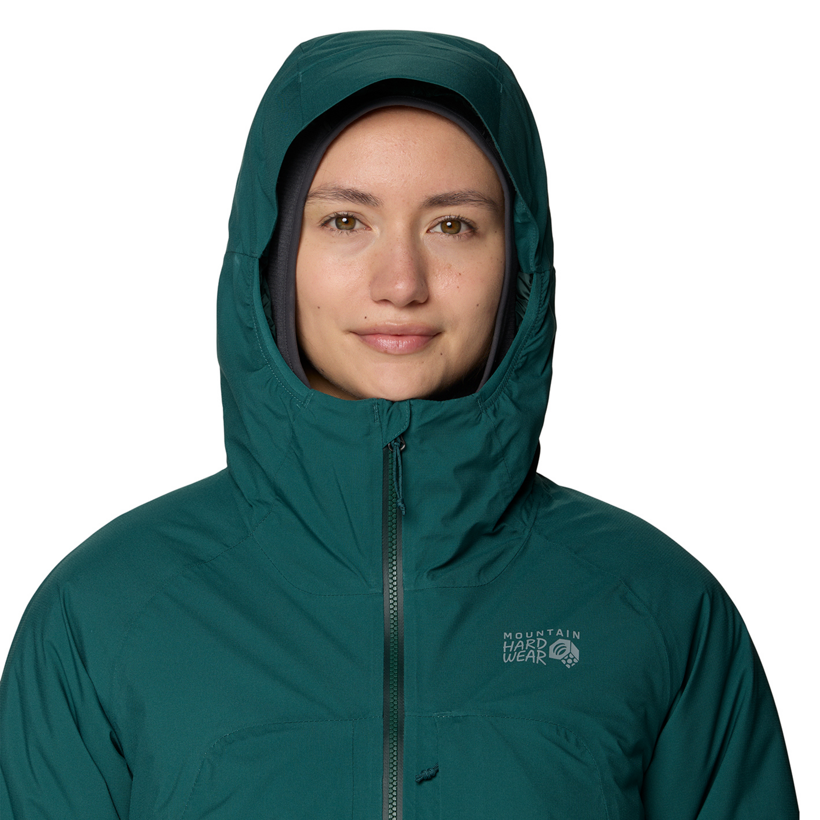 Mountain Hardwear W Stretch Ozonic™ Insulated Jacket in GRÜN