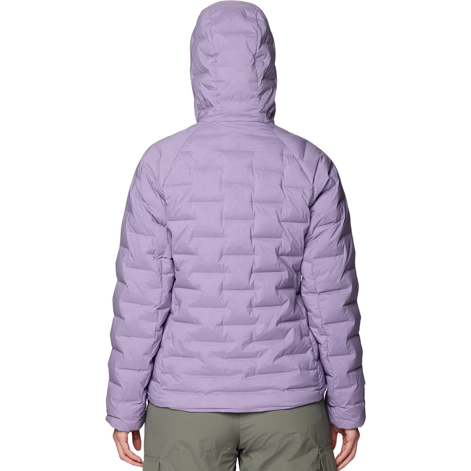 Mountain Hardwear W Stretchdown™ Hooded Jacket in VIOLETT