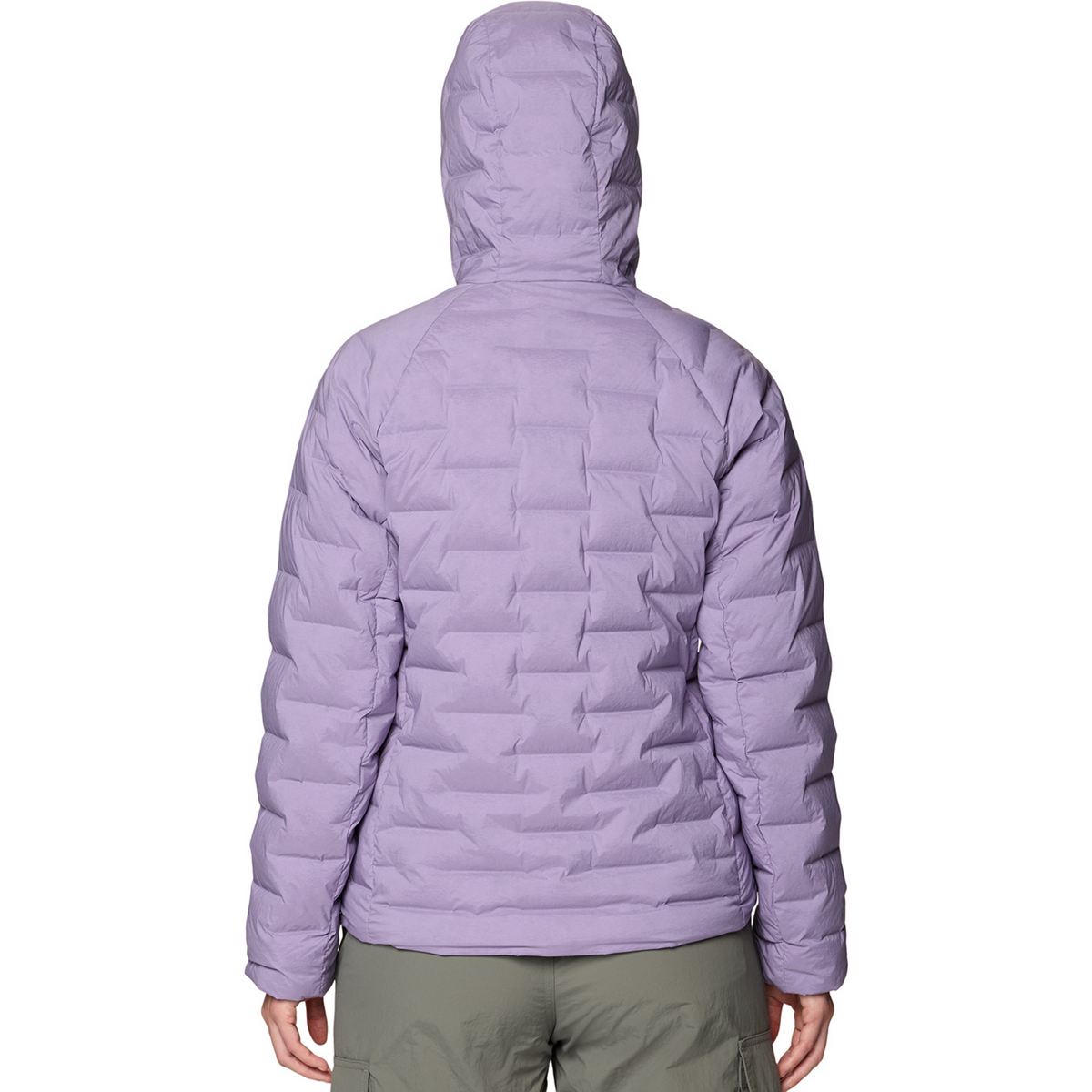 Mountain Hardwear W Stretchdown™ Hooded Jacket in VIOLETT