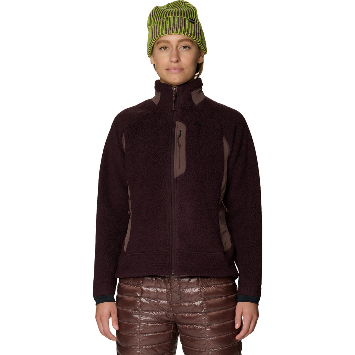Mountain Hardwear W Deep Drift™ Fleece Full Zip in BRAUN