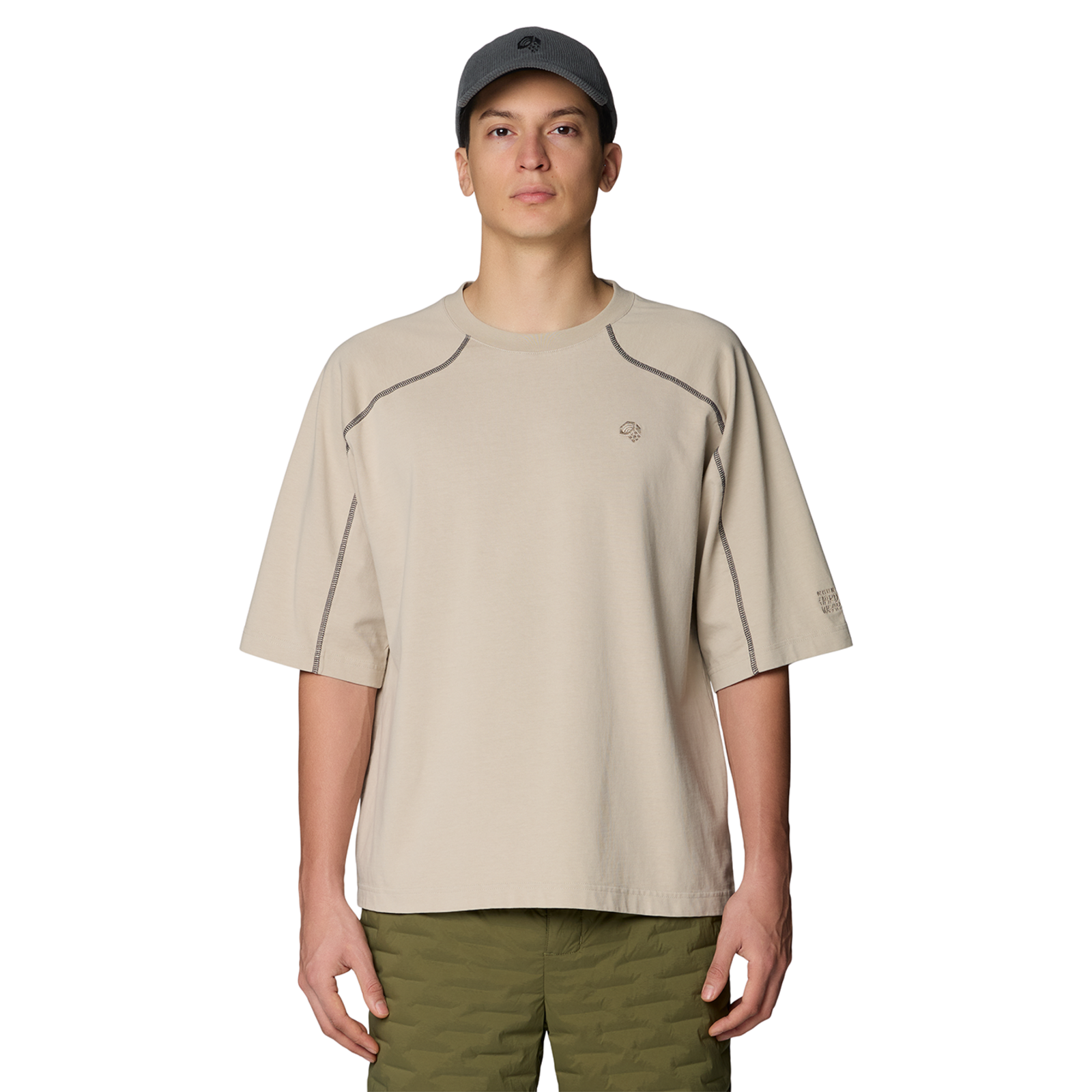 Mountain Hardwear M Hardwear Supply™ Short Sleeve Shirt in BEIGE