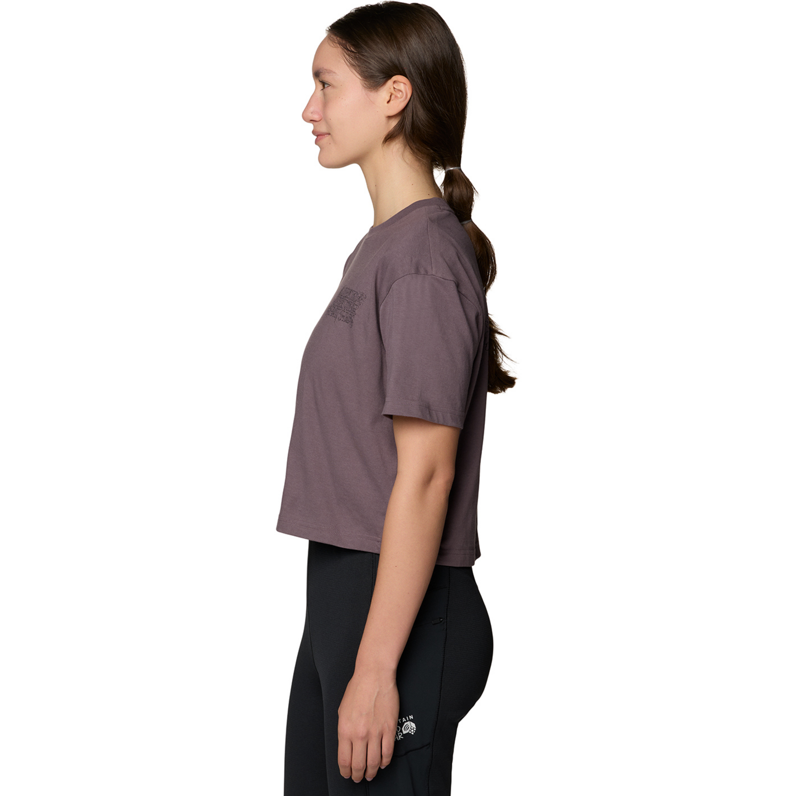 Mountain Hardwear W MHW™ Seeking Wilder Paths Crop Short Sle in