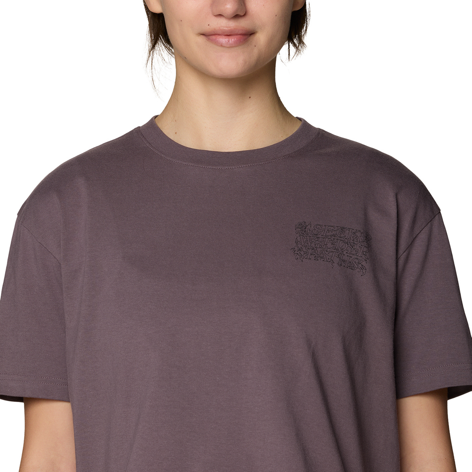 Mountain Hardwear W MHW™ Seeking Wilder Paths Crop Short Sle in