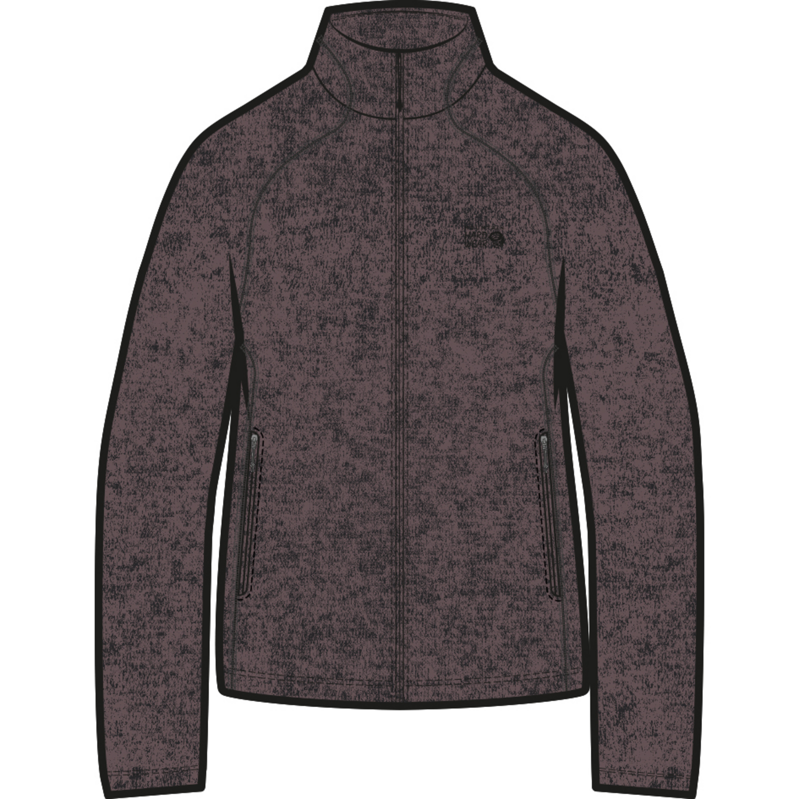 Mountain Hardwear W Microchill™ Jacket in BRAUN