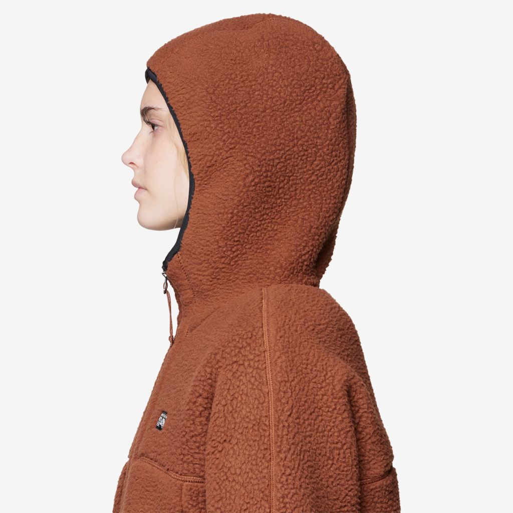 Mountain Hardwear W HiCamp™ Fleece Hoody in BRAUN