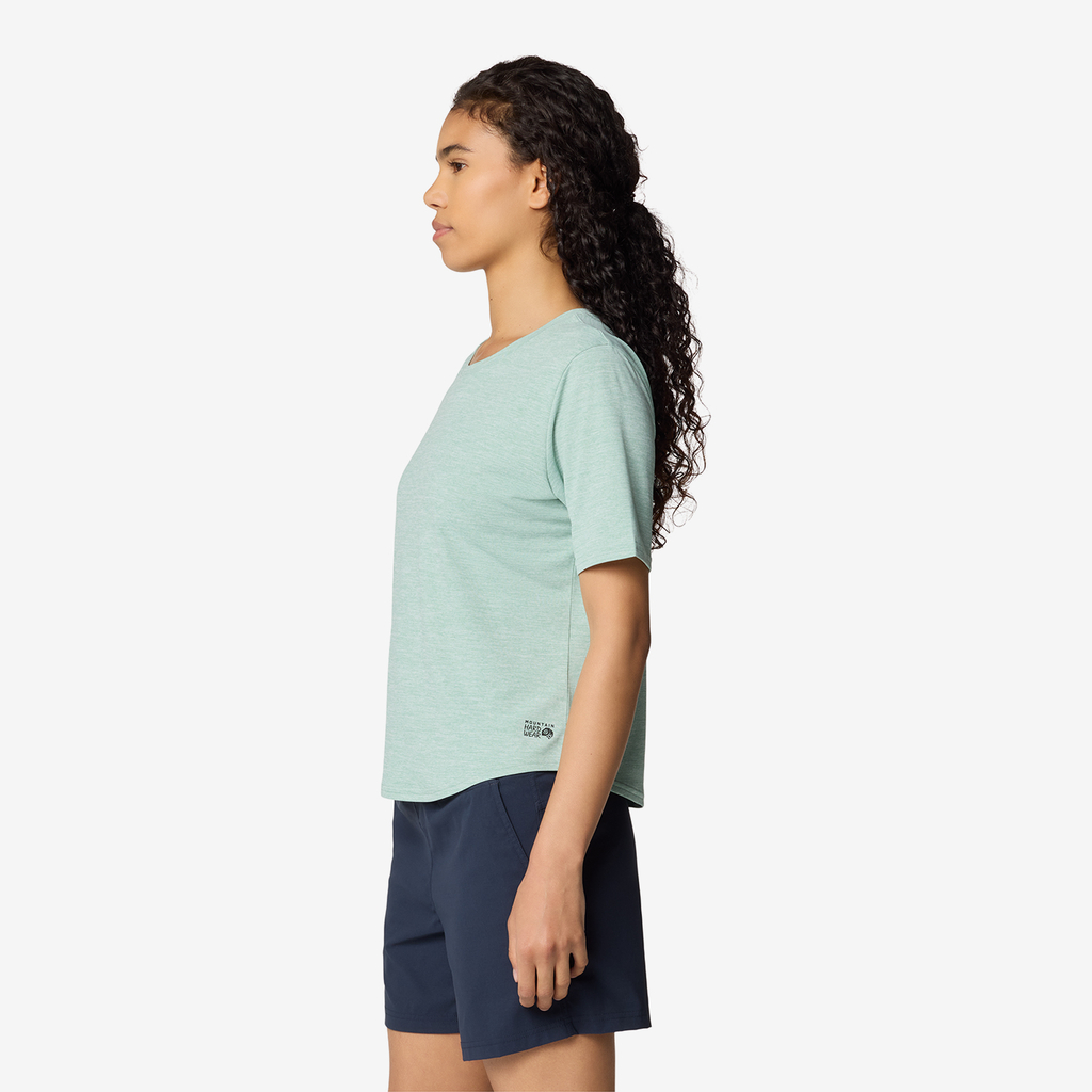 Mountain Hardwear W Sunblocker™ Short Sleeve in GRÜN