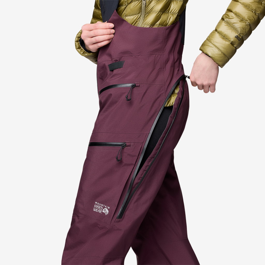 Mountain Hardwear W Mythogen™ GORE-TEX® Pro Bib in SCHWARZ