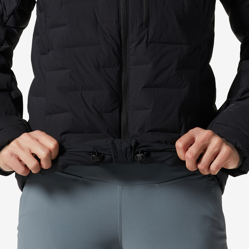 Mountain Hardwear W Stretchdown™ Hoody in SCHWARZ