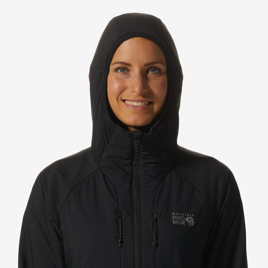 Mountain Hardwear W Kor AirShell™ Warm Hoody in SCHWARZ