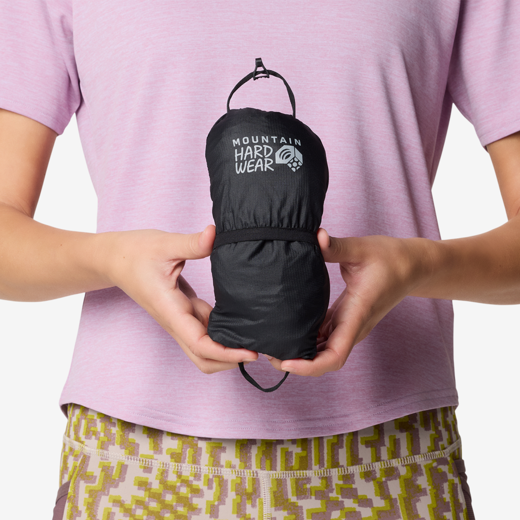 Mountain Hardwear W Kor AirShell™ Hoody in SCHWARZ