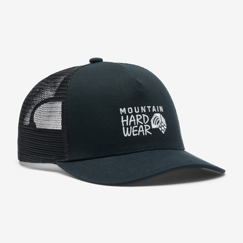 Mountain Hardwear MHW Logo Trucker S26 in SCHWARZ
