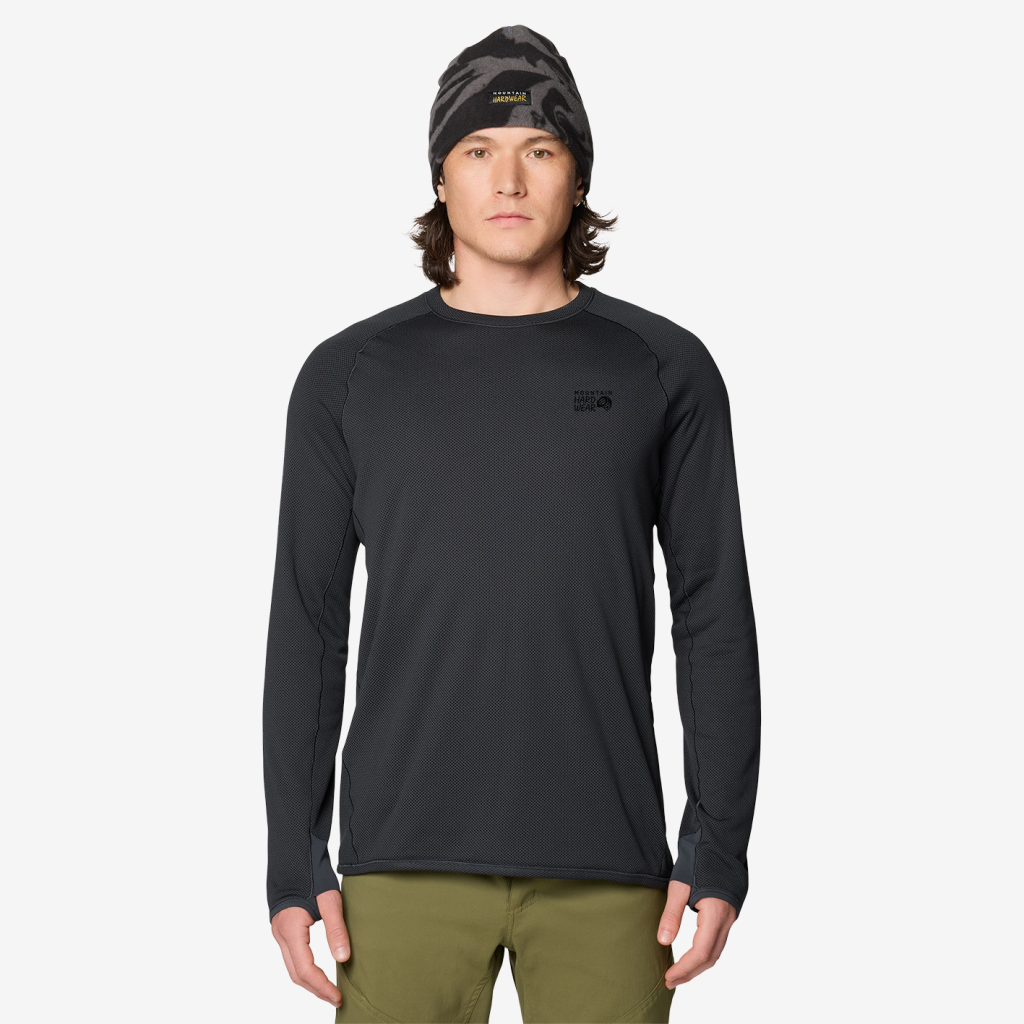 Mountain Hardwear M Airmesh™ Long Sleeve in SCHWARZ