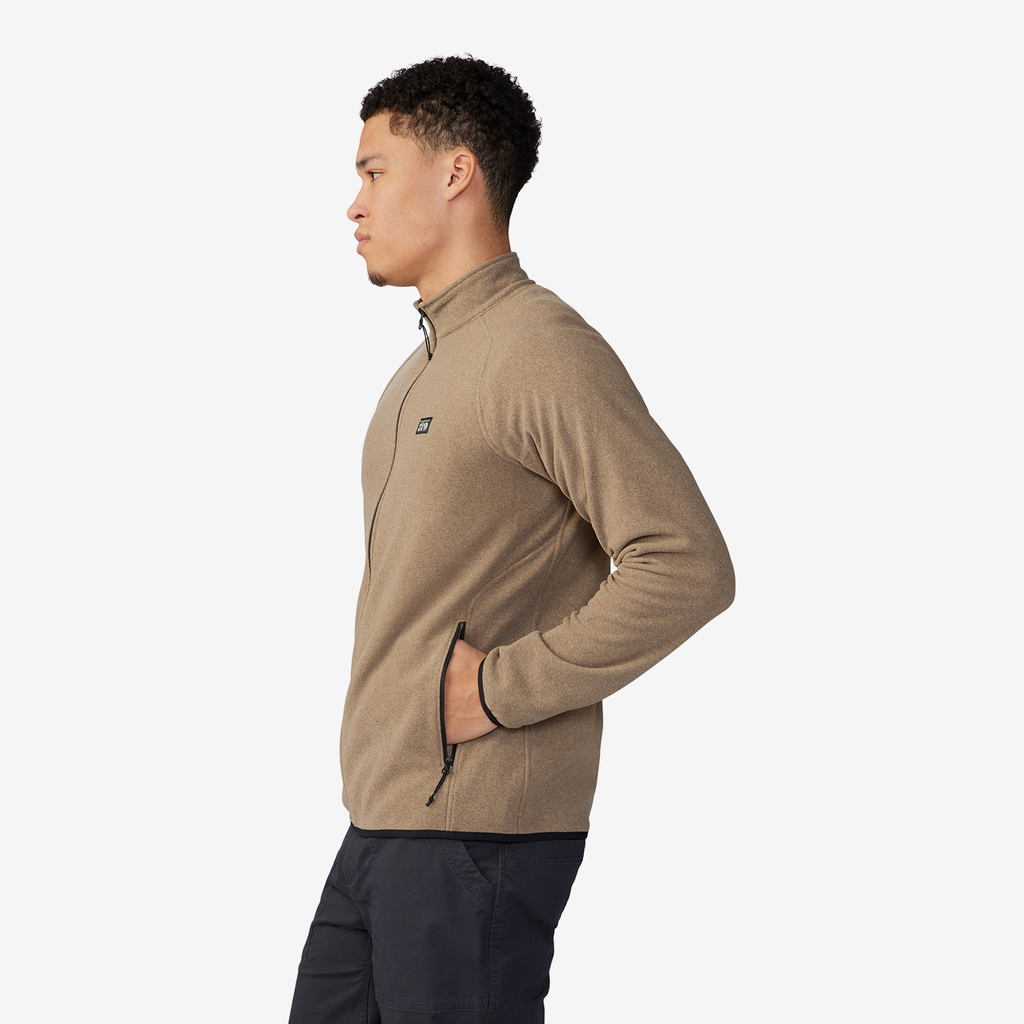 Mountain Hardwear M Microchill™ Full Zip Jacket in BRAUN